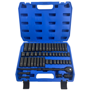 50pcs Impact Socket Wrenches 3/8
