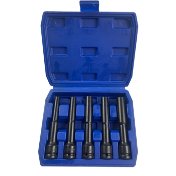 5pcs Pneumatic Long Socket  1/2