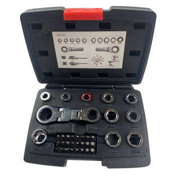 36 in 1 mini ratchet wrench set